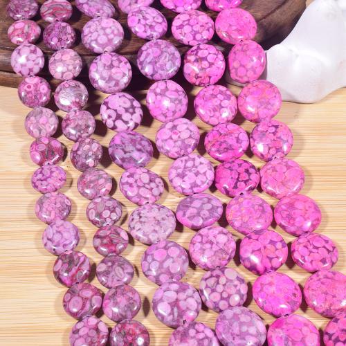 Gemstone Jewelry Beads, Chrysanthemum Stone, DIY, mixed colors, Sold Per 38 cm Strand