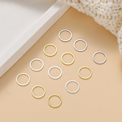 Brass Linking Ring, Donut, plated, DIY & different size for choice, more colors for choice, 100PCs/Bag, Sold By Bag