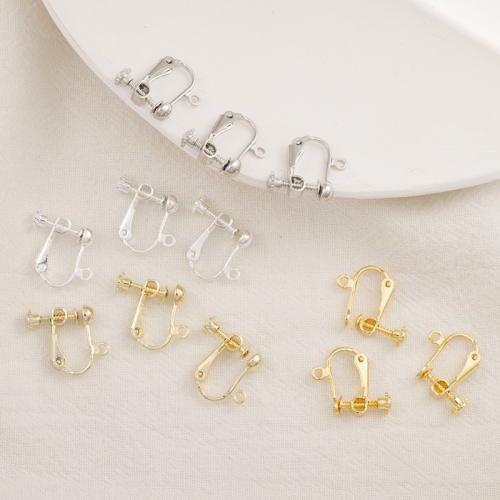 Brass Lever Back Earring Component, plated, DIY, more colors for choice, 16x14mm, 20PCs/Bag, Sold By Bag