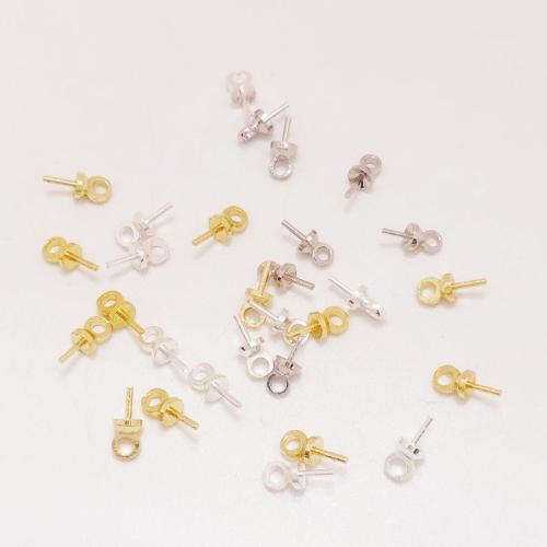 Brass Peg Bail, plated, DIY & different size for choice, more colors for choice, Sold By PC