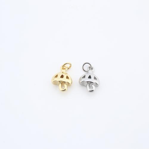 Brass Jewelry Pendants, Umbrella, plated, DIY, more colors for choice, 12x8x4mm, Sold By PC