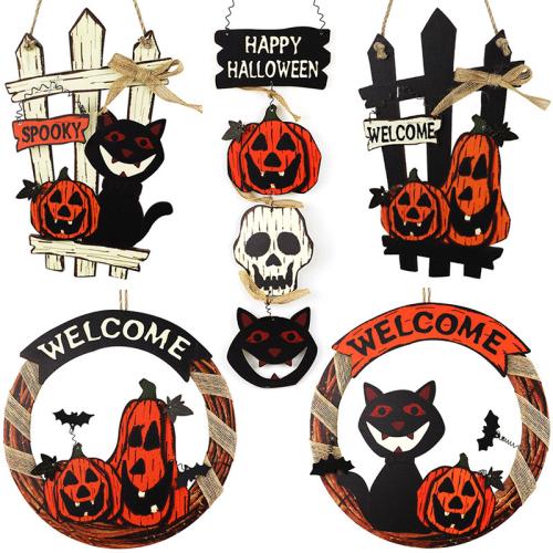 Middle Density Fibreboard Door Hanger, Halloween Design & different styles for choice, Sold By PC
