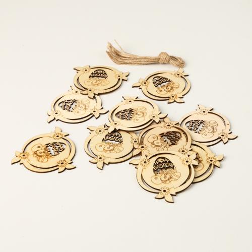 Boxwood Hanging Ornaments, DIY & different styles for choice, 10PCs/Set, Sold By Set