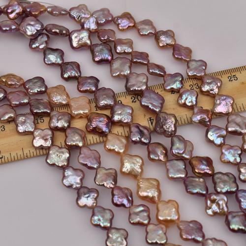 Natural Freshwater Pearl Loose Beads, Baroque, gold color plated, DIY, more colors for choice, u7ea613mm, Sold By Strand