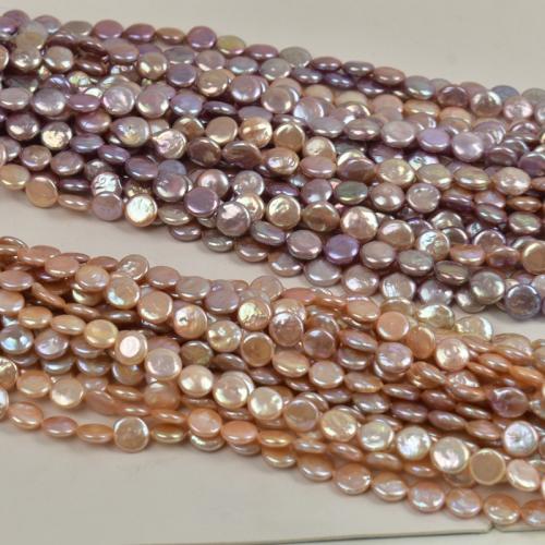 Cultured Button Freshwater Pearl Beads, Baroque, DIY, more colors for choice, 12-13mm, Sold Per 40 cm Strand