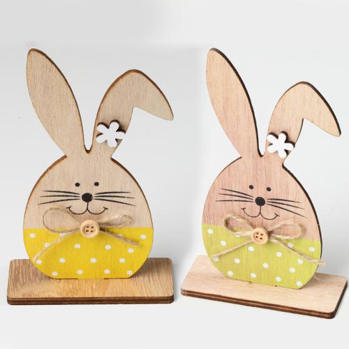 Wood Decoration, Rabbit, more colors for choice, Sold By PC