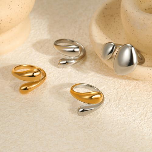 Stainless Steel Finger Ring, plated, adjustable & different styles for choice & for woman, more colors for choice, Sold By PC