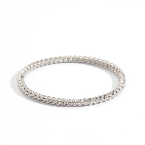 304 Stainless Steel Bangle, plated, different styles for choice & for woman, Sold By PC