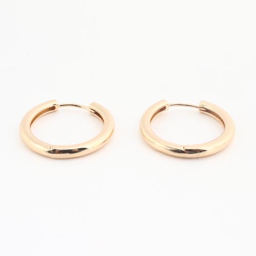 Brass Huggie Hoop Earring, gold color plated, fashion jewelry & for woman, 20PCs/Bag, Sold By Bag