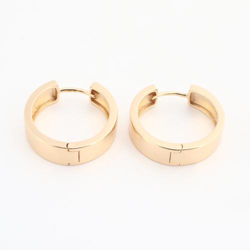 Brass Huggie Hoop Earring, gold color plated, fashion jewelry & for woman, 20PCs/Bag, Sold By Bag