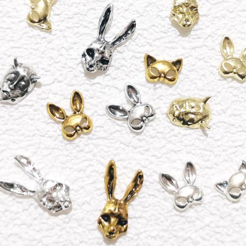 3D Nail Art Decoration, Tibetan Style, plated, DIY & different styles for choice, more colors for choice, 10PCs/Bag, Sold By Bag