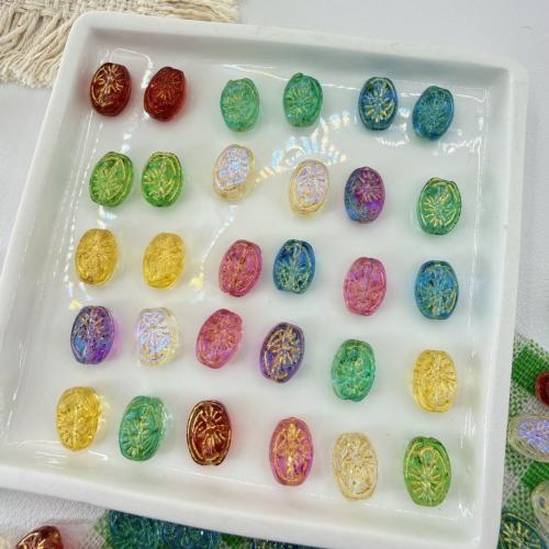 Lampwork Beads, DIY, more colors for choice, 11x8x5mm, Hole:Approx 1mm, 100PCs/Bag, Sold By Bag