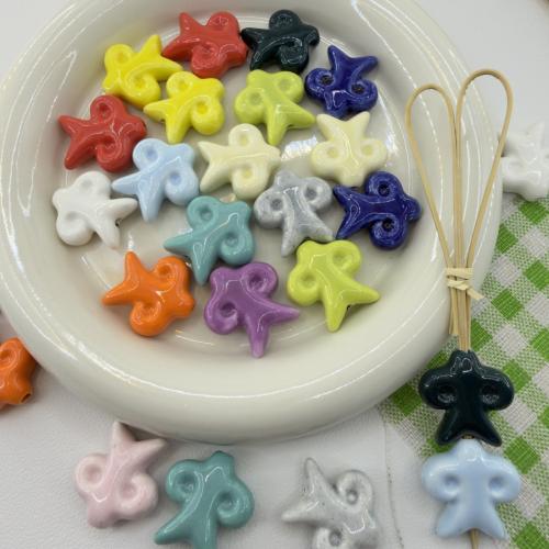 Porcelain Jewelry Beads, Bird, DIY, more colors for choice, 24x23x9.30mm, Hole:Approx 2mm, 100PCs/Bag, Sold By Bag