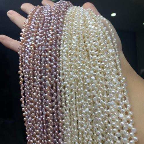 Natural Freshwater Pearl Loose Beads, DIY & top drilled, more colors for choice, beads size 3-4mm, Sold Per Approx 37 cm Strand