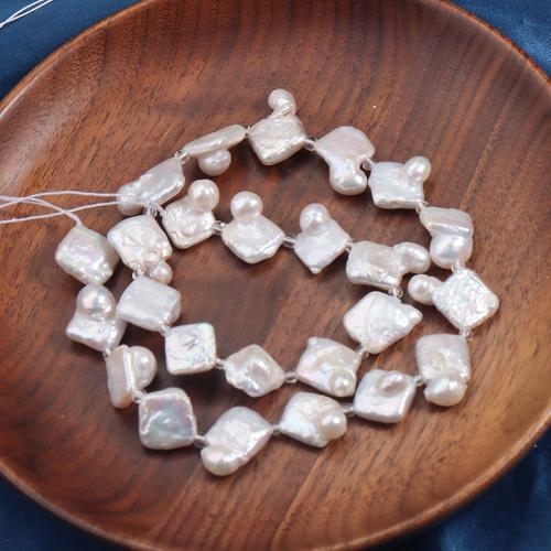Cultured Baroque Freshwater Pearl Beads, natural & DIY, beads size 11-12mm, Approx 25PCs/Strand, Sold Per Approx 38-39 cm Strand