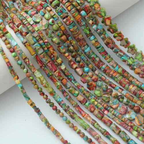 Jaspe d'impression goutte, DIY & styles différents pour le choix, Vendu par brin