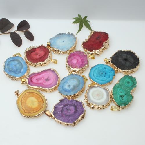 Ювелирные подвески из драгоценных камней, Полудрагоценный камень, DIY, Много цветов для выбора, pendant length 28-31mm, продается PC