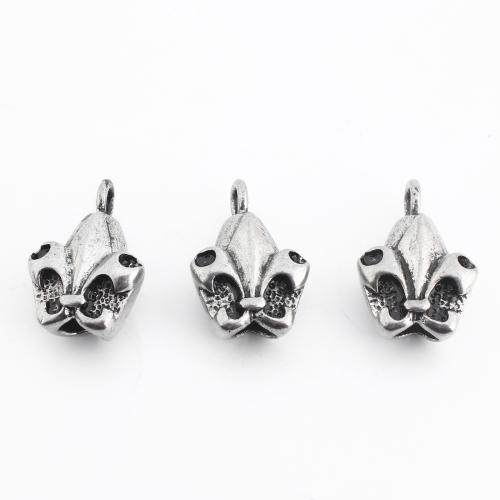 Bijoux pendentifs en acier inoxydable , Acier inoxydable 304, Vintage & DIY, 20x14x9mm, Vendu par PC