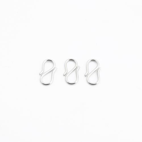 Stainless Steel Jewelry Clasp, 304 Stainless Steel, DIY, 13x7x1mm, Sold By PC