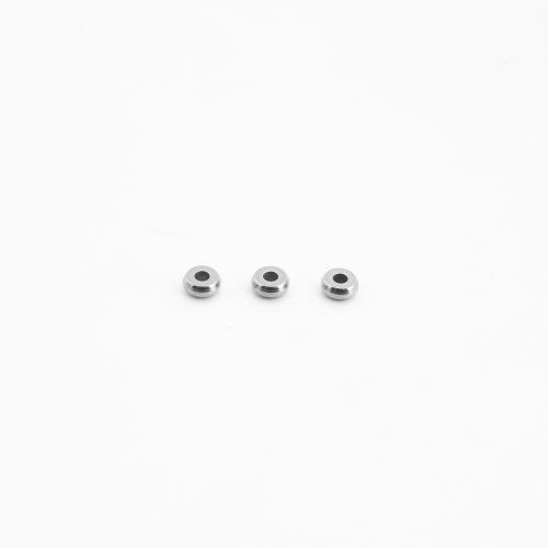 Edelstahl-Distanzscheiben-Korn, 304 Edelstahl, DIY, 5x5x1mm, verkauft von PC