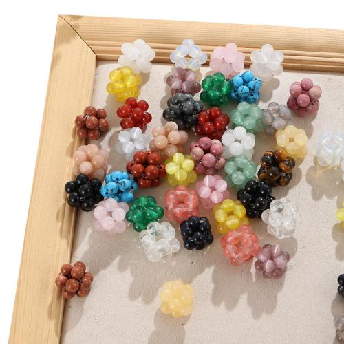 Gemstone Pendants Jewelry, handmade, DIY & different materials for choice, 17mm, Sold By PC