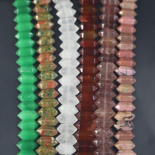 Бусины из поделочных камней, Полудрагоценный камень, Геометрический узор, полированный, DIY & различные материалы для выбора, 16x8mm, отверстие:Приблизительно 1.2-1mm, Приблизительно 28ПК/Strand, продается Strand