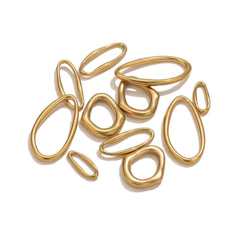 Stainless Steel Linking Ring, 304 Stainless Steel, plated, DIY & different styles for choice, Sold By PC