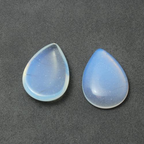 Natural Gemstone Cabochons, Opal, Teardrop, DIY, 18x25x5mm, Sold By PC