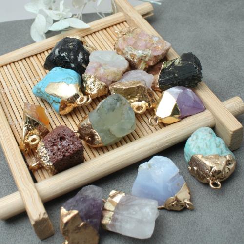 Ювелирные подвески из драгоценных камней, Полудрагоценный камень, Нерегулярные, DIY & различные материалы для выбора, pendant size 15-20mm, продается PC