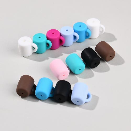Silicone Beads, FDA Silicone, Cup, for baby & DIY, more colors for choice, 21.50x20mm, Sold By PC