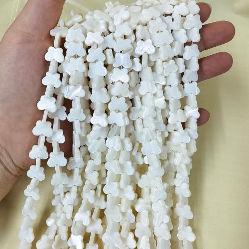 Natural White Shell Beads, Butterfly, DIY & different size for choice, Sold By Strand