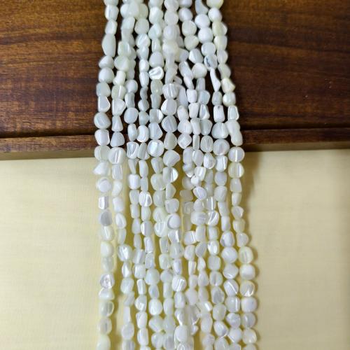Trochus Beads, Nuggets, plated, DIY, beads size 6-8mm, Approx 46PCs/Strand, Sold By Strand