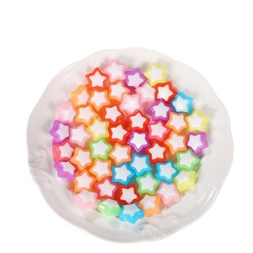 Acrylic Jewelry Beads, DIY & different styles for choice & enamel, beads size 12-14mm, 10PCs/Bag, Sold By Bag