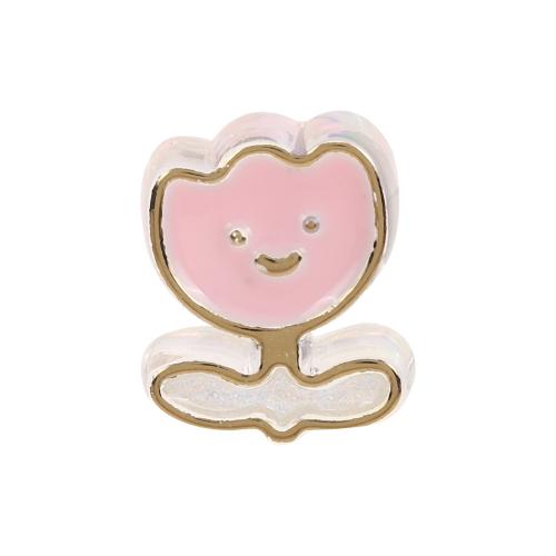 Acryl Schmuck Perlen, Tulpe, DIY & Emaille, keine, 25x20mm, verkauft von PC