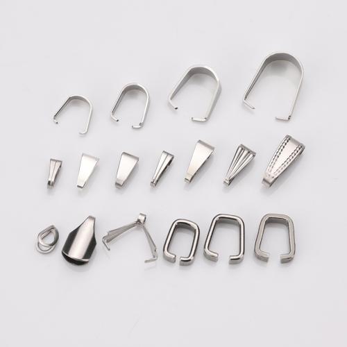316 Stainless Steel polished, DIY & different styles for choice, original color, Sold By PC