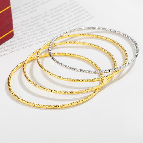 304 Stainless Steel Bangle, plated, fashion jewelry & for woman, more colors for choice, Sold By PC