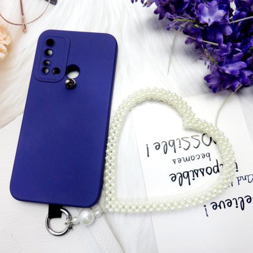 ABS Plastic Pearl Cell Phone Chain, with Tibetan Style, handmade, Korean style & for woman, more colors for choice, Sold By PC