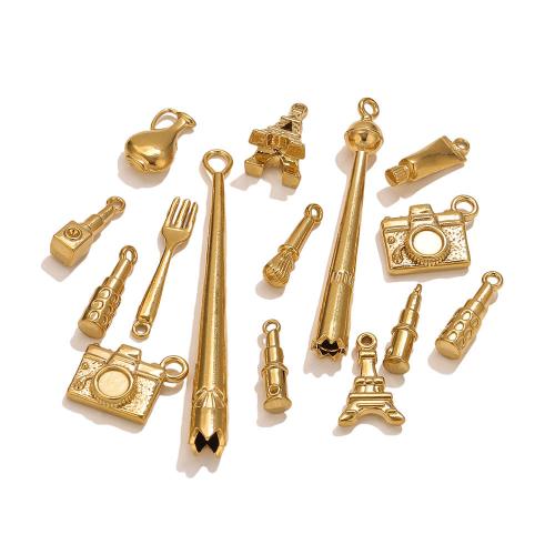 Colgantes de Acero Inoxidable, acero inoxidable 304, chapado, Bricolaje & diferentes estilos para la opción, Vendido por UD