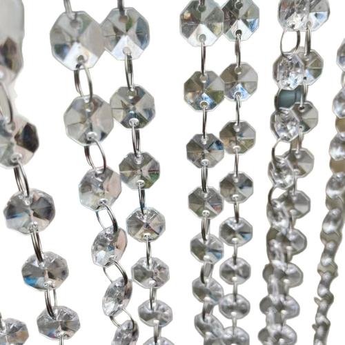 Висячие украшения, Кристаллы, с Акрил, Геометрический узор, DIY & разные стили для выбора, длина:Приблизительно 1 м, продается PC