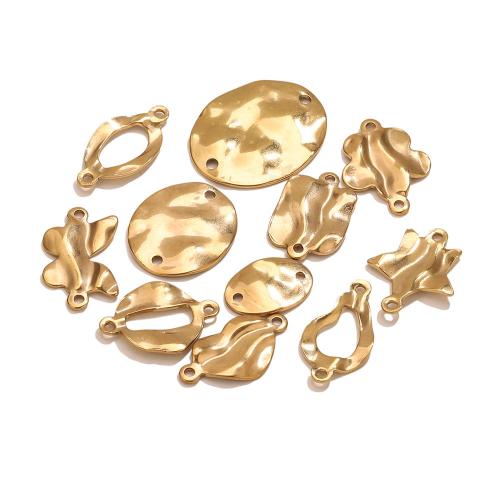 Edelstahl Schmuckverbinder, 304 Edelstahl, plattiert, DIY & verschiedene Stile für Wahl, verkauft von PC