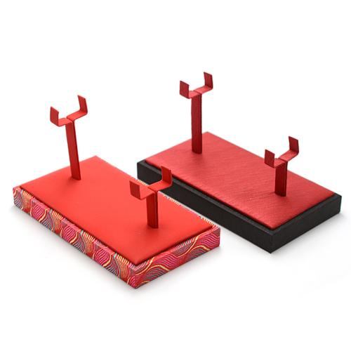 Fashion Jewelry Display, MDF, with PU Leather, more colors for choice, 180x100x110mm, Sold By PC