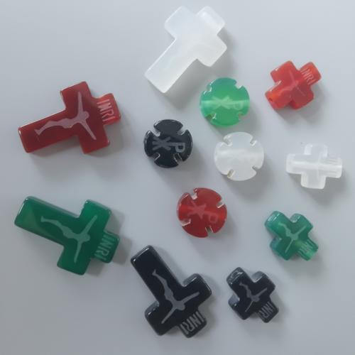 Perles agates, Agate, DIY & styles différents pour le choix, Vendu par PC