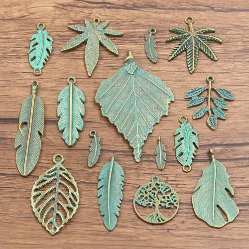 Tibetan Style Pendant, antique brass color plated, DIY & different styles for choice, 100PCs/Bag, Sold By Bag