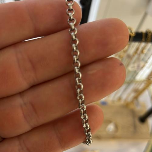 Edelstahl Rolo Ketten, DIY & verschiedene Größen vorhanden, verkauft von Tasche