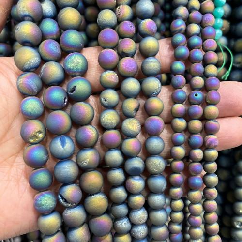 Agate Beads, Round, DIY & different size for choice, more colors for choice, Sold By Strand