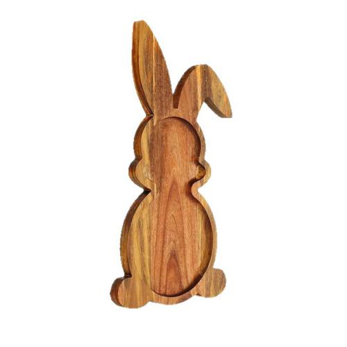 Wood Tray, Rabbit, cute, 350x200mm, Sold By PC
