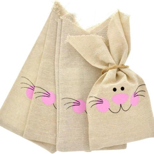 Linen Gift Bag, Rectangle, printing, dustproof, 100x190mm, Sold By PC