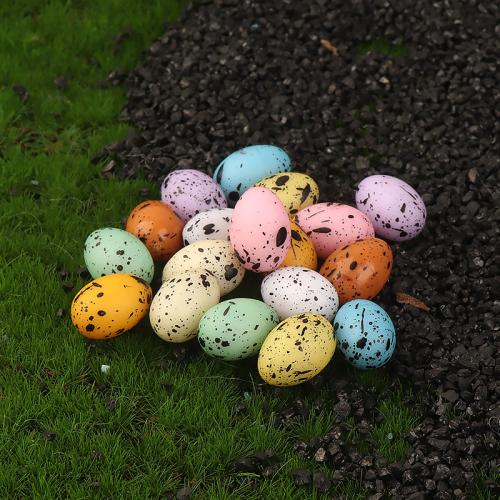 Resin Easter eggs, Oval, epoxy gel, more colors for choice, 10x15mm, Sold By PC