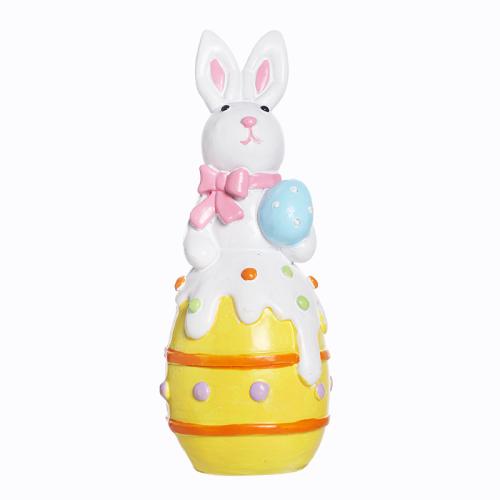 Resin Decoration, Rabbit, cute, more colors for choice, 120x45mm, Sold By PC