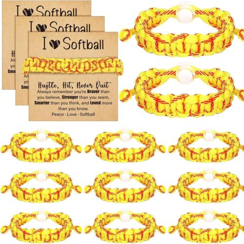 Polyester Cord Bracelet, handmade, Unisex & different styles for choice, Length:Approx 6.3 Inch, Sold By PC